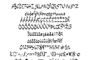 Faux Angst Font, a Handwritten Font by noonsun (Thumbnail 5 of 6)