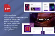 Ganecca Business PowerPoint Template, a Design Template by Rizki Herdian (Thumbnail 1 of 5)