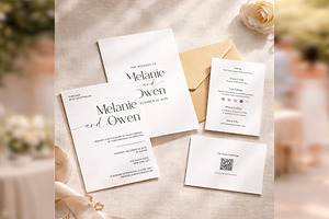 Elegant Invite Suite Canva bd005, an Invitation Template by TyphoonStudio