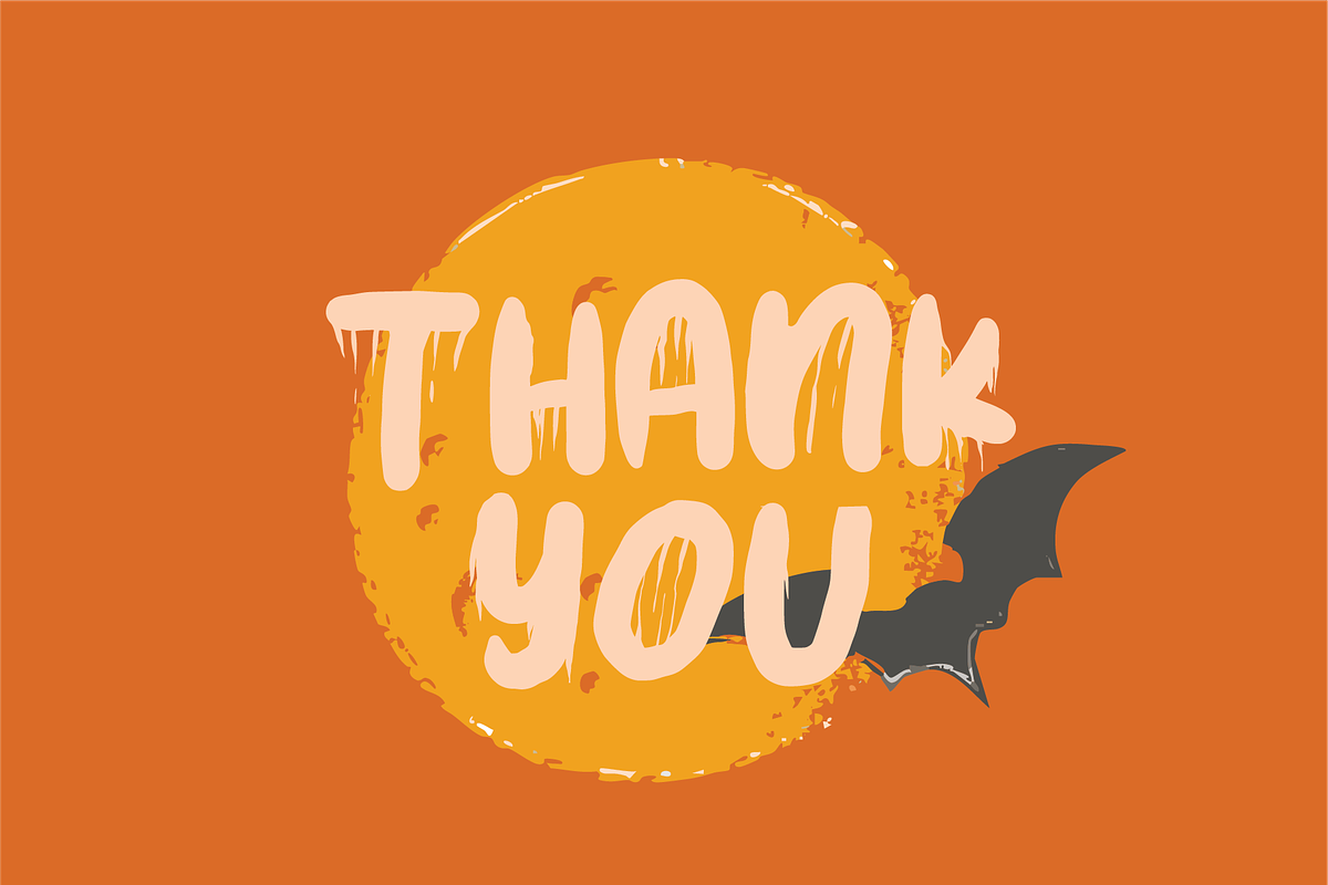 BrainBlood | Halloween Font, a Handwritten Font by Berdansabersama (Photo 8 of 8)