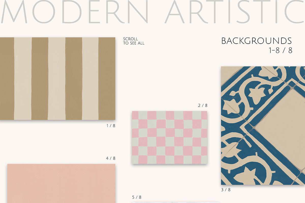 MODERN ARTISTIC POSTER CREATOR, a Decorative Illustration by Yuliia Lashevska (Photo 7 of 12)