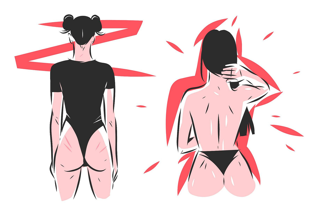 Line body graphics, a Person Illustration by Anastasy_helter (Photo 15 of 20)