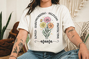 Mama Floral T-shirt Design, Loved, an Illustration by Libby Wishes (Thumbnail 4 of 5)