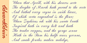 EdwardEdwin, a Script Font by Ingrimayne Type (Thumbnail 5 of 7)