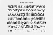 Retroyal, a Sans Serif Font by Megatype (Thumbnail 9 of 10)