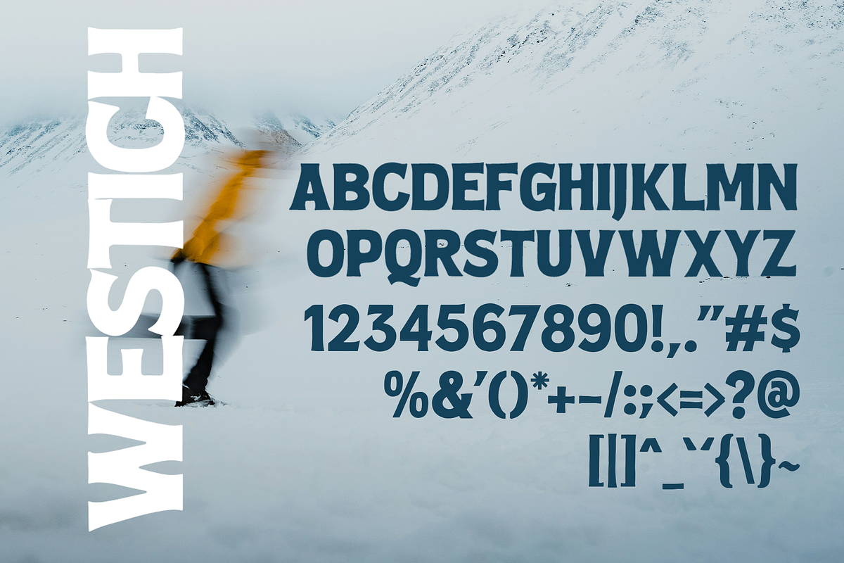 Westich - Bold Display Font, a Serif Font by overlaytemplates (Photo 4 of 5)