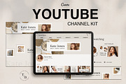 YouTube Channel Branding Kit I Canva, a Social Media Template by Templates Boutique (Thumbnail 1 of 8)