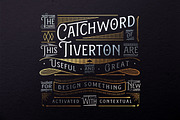 Tiverton Font Trio, a Font by Adam Fathony (Thumbnail 3 of 11)