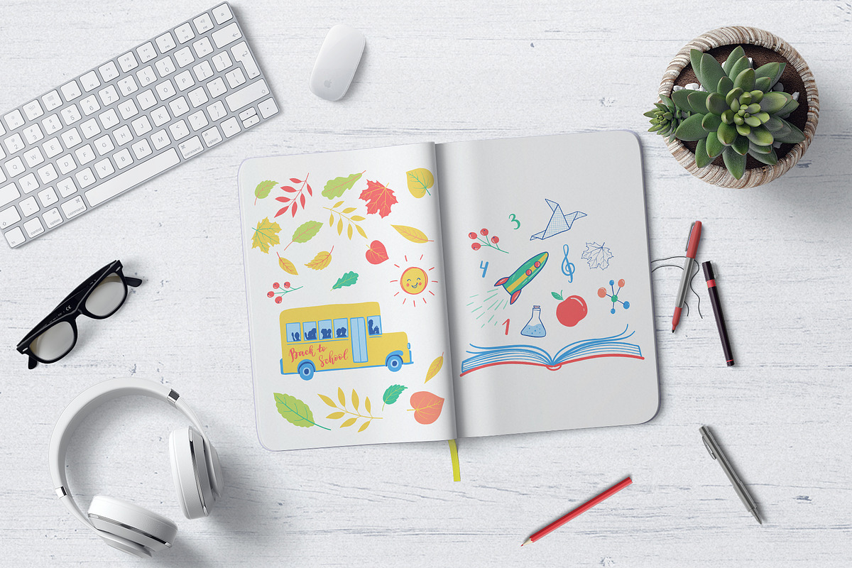 90 Back to school elements, an Education Illustration by Midstream (Photo 3 of 4)