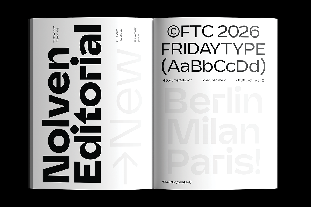 FTC Nolven Grotesk, a Sans Serif Font by Fridaytype (Photo 4 of 9)