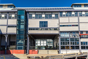 Warehouse offices on the waterfront of dawes point in sydney stock photo, an Architecture Photo by Leonid Andronov