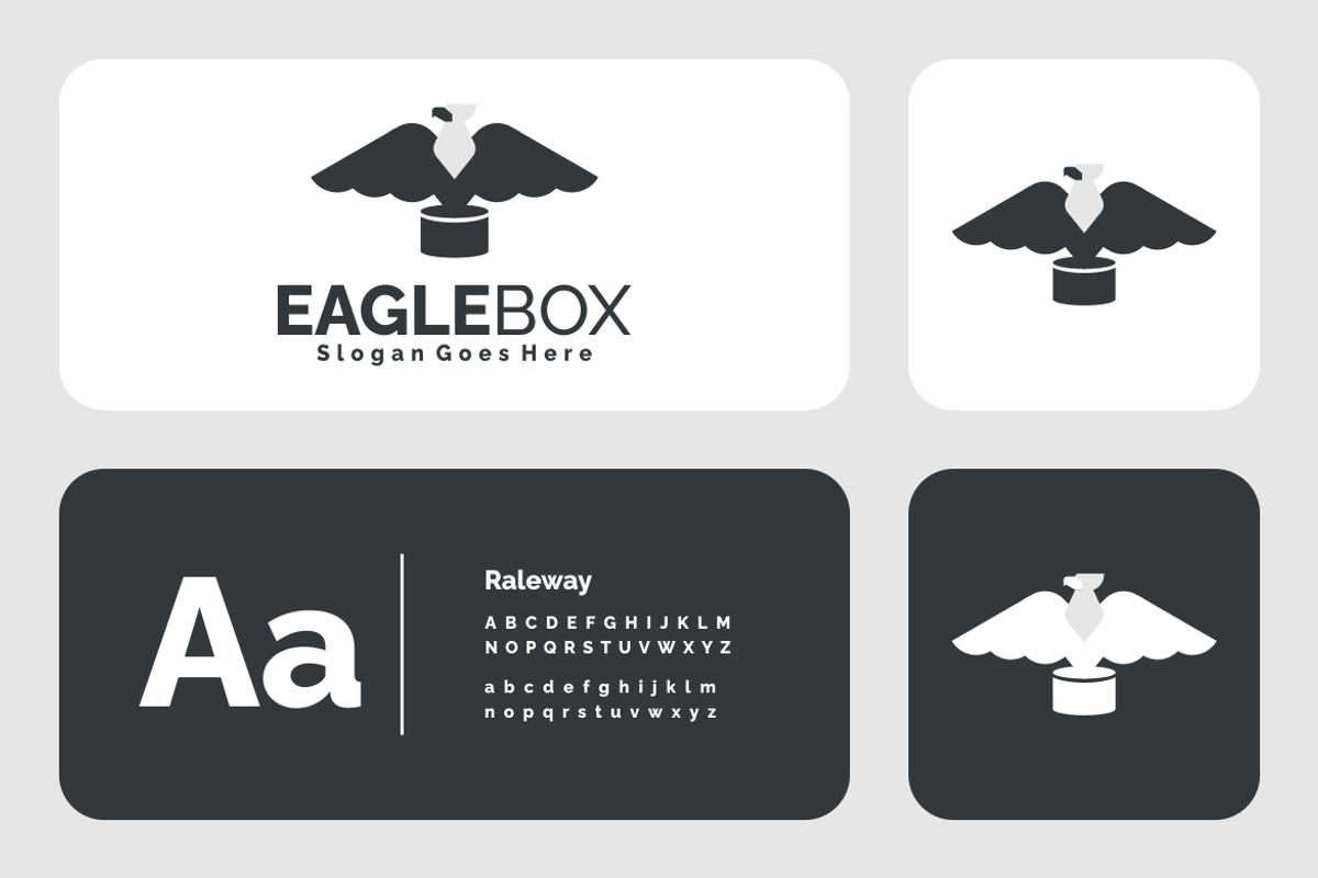 Eagle Box - Minimalist Bird Logo, a Branding & Logo Template by Artnivora.Std (Photo 3 of 5)