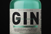 Gin Bottle Mockup, a Product Mockup by HexenDesigns (Thumbnail 3 of 13)
