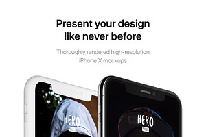 HERO IPhone X Mockups