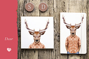 Deer // Summer, an Animal Illustration by Victoria_Novak (Thumbnail 3 of 3)