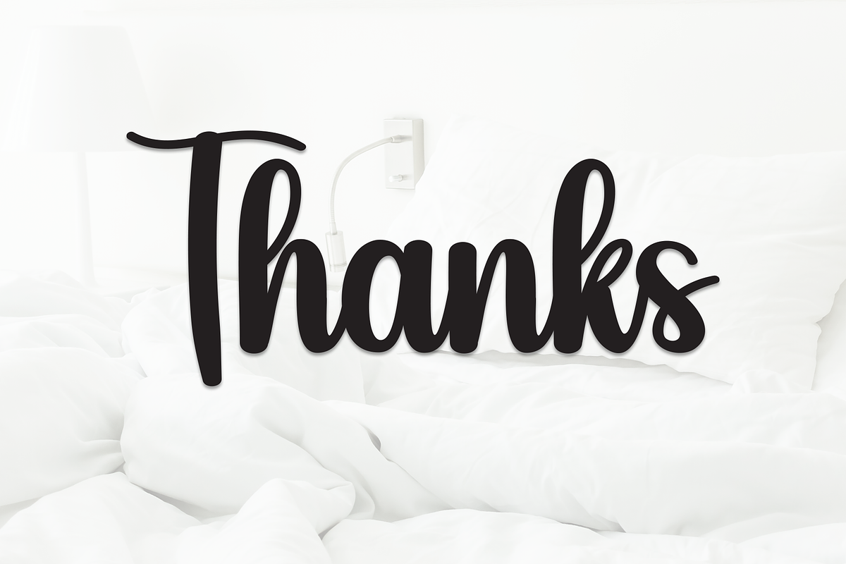 Blanket | Script Font, a Handwritten Font by Scratchones (Photo 8 of 8)