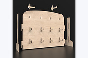Donut Display Stand Laser Cut Files, an Object Graphic by ThemeXDigital (Thumbnail 7 of 7)