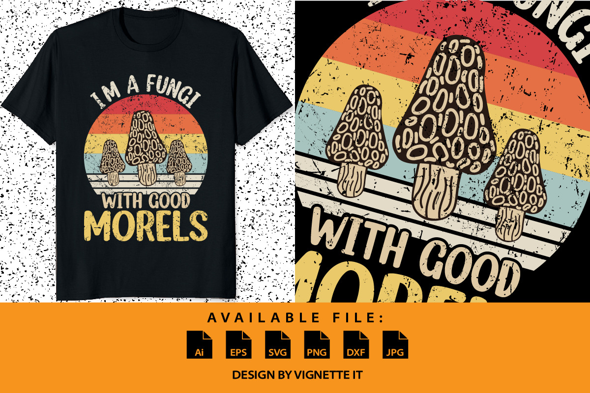 I am a fungi with good morels PNG, an Object Graphic by Vignette.IT (Photo 1 of 3)