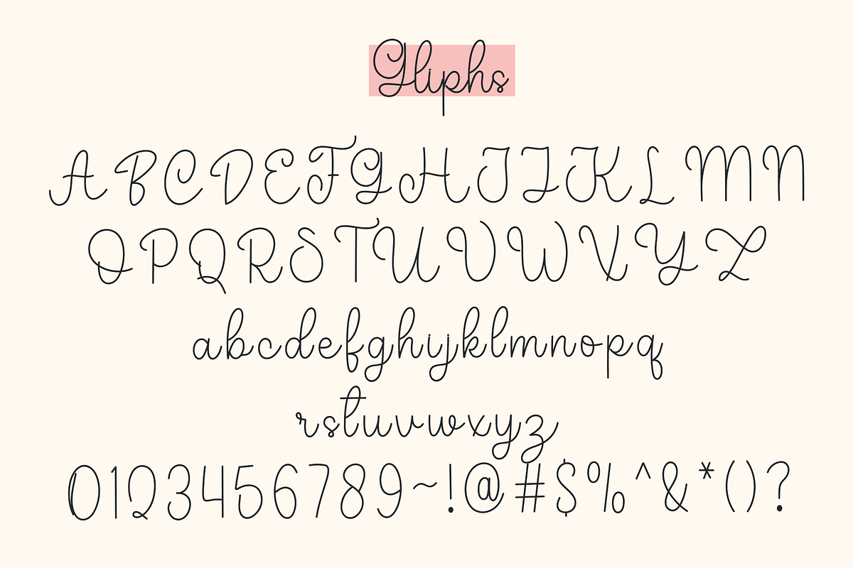 Brightly Shining, a Handwritten Font by FreshTypeINK (Photo 4 of 5)