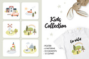 Little Town collection, a Transportation Illustration by OlgaBoncheva (Thumbnail 3 of 10)