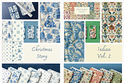 700+ Seamless Patterns Bundle, a Pattern Graphic by Olya Creative (Thumbnail 6 of 56)