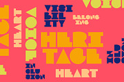 Geo Fitz - geometric font, a Sans Serif Font by Font Infusions (Thumbnail 13 of 14)