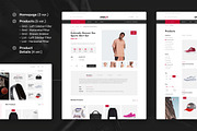 Sportswear E-Commerce Website Design, an UI Kit Template by peterdraw (Thumbnail 5 of 9)