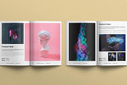 Work Portfolio Template, a Magazine Template by E-Type (Thumbnail 5 of 8)