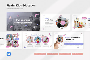 Playful Kids Education Keynote, a Presentation Template by Antstheme