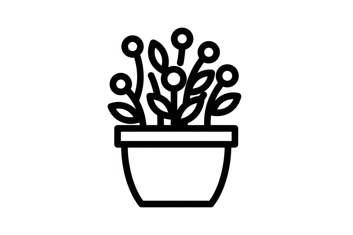 Flower Pot Silhouette Vector Bundle, an Illustration by jahid234 (Photo 22 of 49)