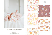 Little Ballerina. Clipart & Patterns, an Animal Illustration by Lesya Skripak (Thumbnail 7 of 10)