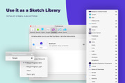 Quartz - Sketch UI Library, an UI Kit Template by nikosaurier (Thumbnail 2 of 8)