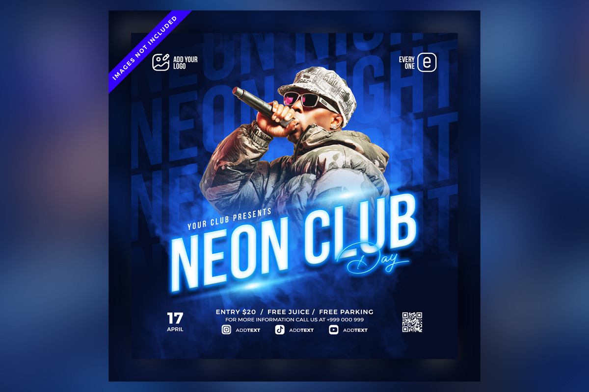 Party Social and Flyers Templates, a Flyer Template by iHemalaya (Photo 4 of 5)