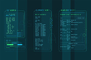 HUD Pro Infographic Elements, an Object Graphic by ConceptCafe (Thumbnail 19 of 30)