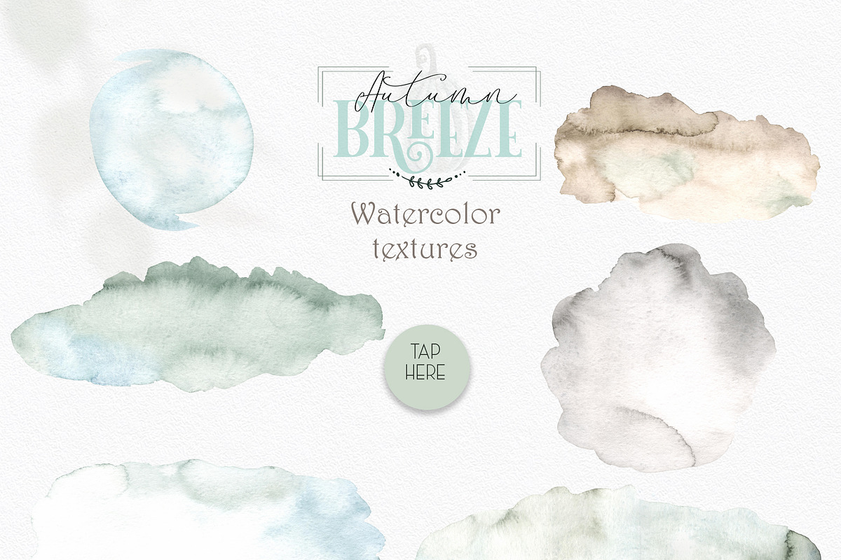 Autumn Breeze. Watercolor collection, an Object Graphic by Ana-Sakuta (Photo 19 of 20)