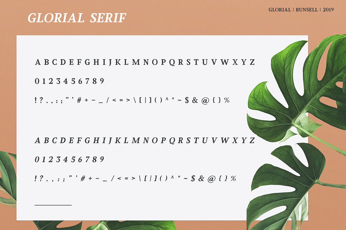 Glorial Font Duo | Script & Serif preview 8