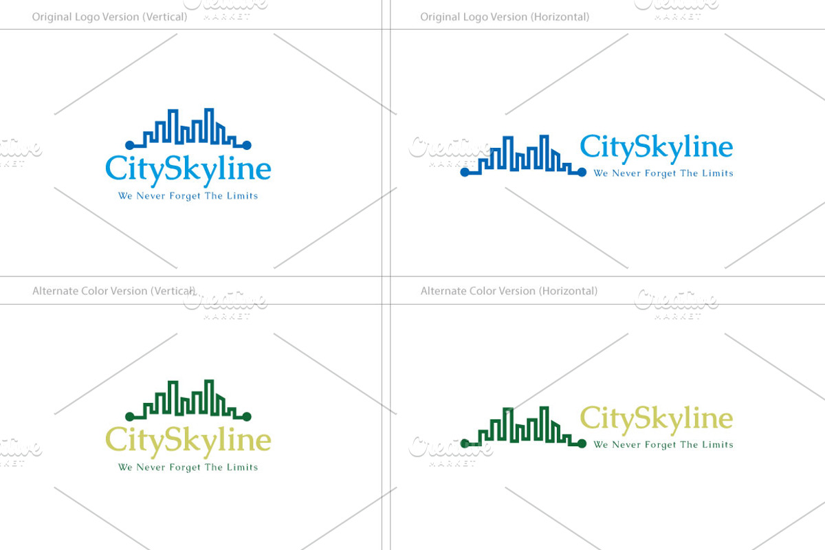 City Skyline Logo, a Branding & Logo Template by ArtFusion (Photo 4 of 5)