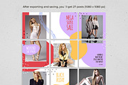 Lowe - Social Media Instagram Puzzle, a Social Media Template by Plan B (Thumbnail 3 of 6)