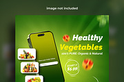 Food menu and restaurant social post, a Social Media Template by mdmijanur0187 (Thumbnail 3 of 3)