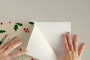 Holly Berry Seamless Patterns, a Seasonal Illustration by Lucky Dog Design Co. (Thumbnail 4 of 5)