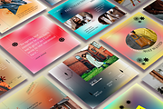 Falling Leaves Instagram Templates, a Social Media Template by maaariabouvier (Thumbnail 5 of 9)
