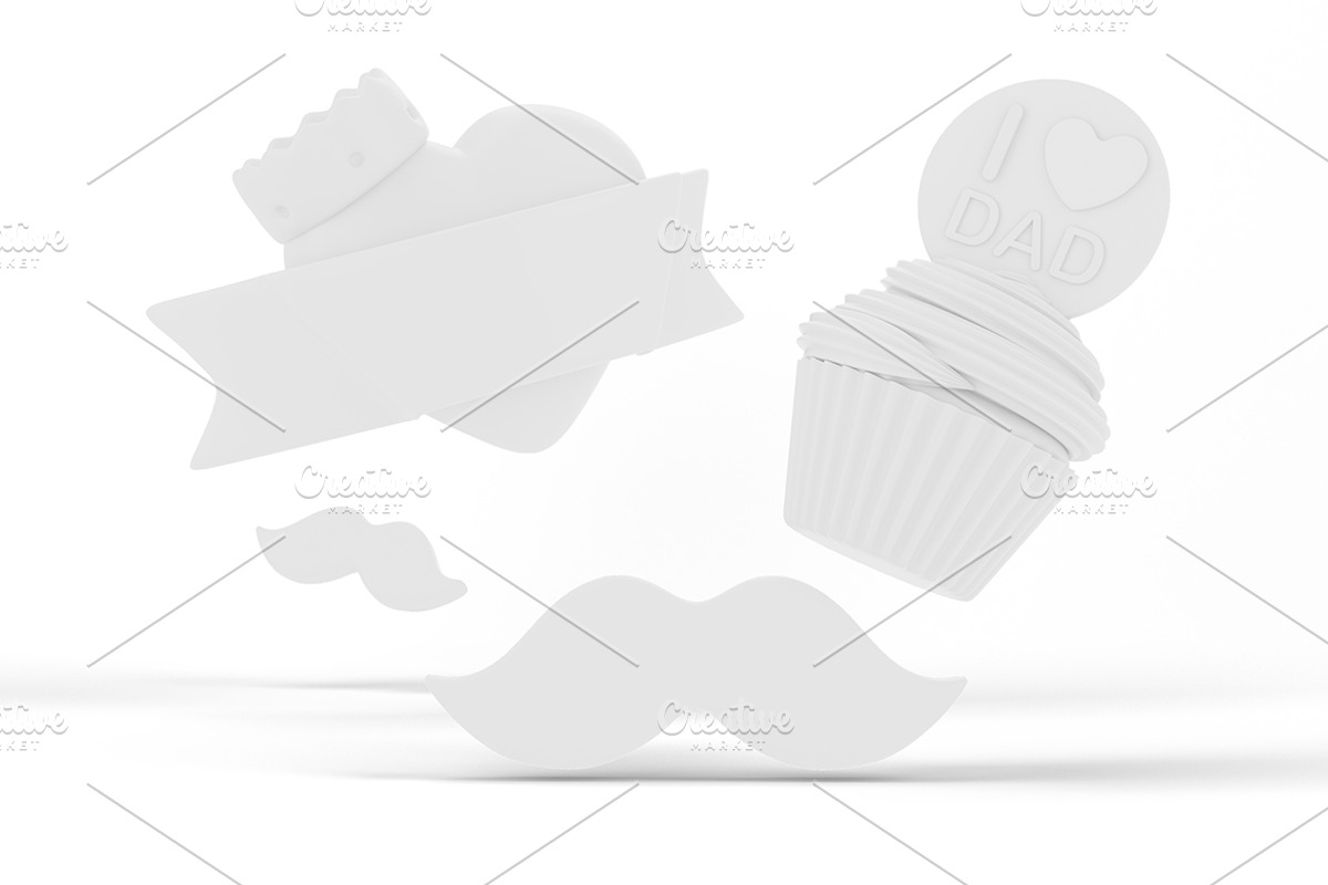 Father's Day Party Mockup, an Advertising Mockup by Qaleb Studio (Photo 2 of 2)