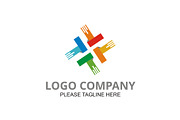 20 Logo Connecting Templates Bundle, a Branding & Logo Template by Friendesigns (Thumbnail 14 of 21)