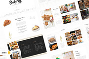 Bakery Google Slides Presentation, a Presentation Template by kylyman (Thumbnail 1 of 6)