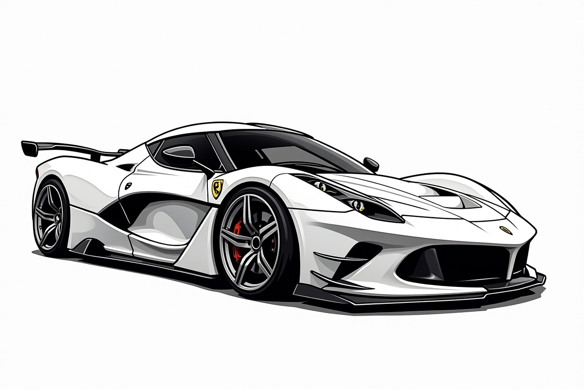 Speed Legends Sports Car Pack, an Illustration by jahid234 (Photo 7 of 7)