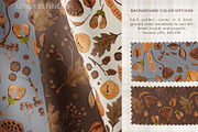 Autumn Botanicals Clipart & Patterns, an Object Graphic by ArtPavo (Thumbnail 4 of 10)