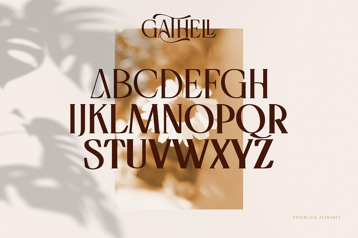 Gathell Typeface, a Serif Font by alit design (Photo 2 of 16)