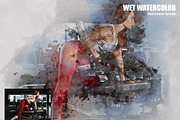 Wet Watercolor Photoshop Action, an Action Add-On by AndriyFM (Thumbnail 16 of 20)