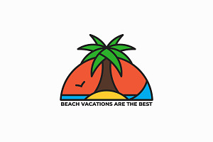 Vacation company logo design