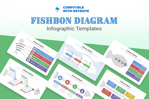 Fishbone Diagram Keynote, a Templates & Theme by Mighty-Slide